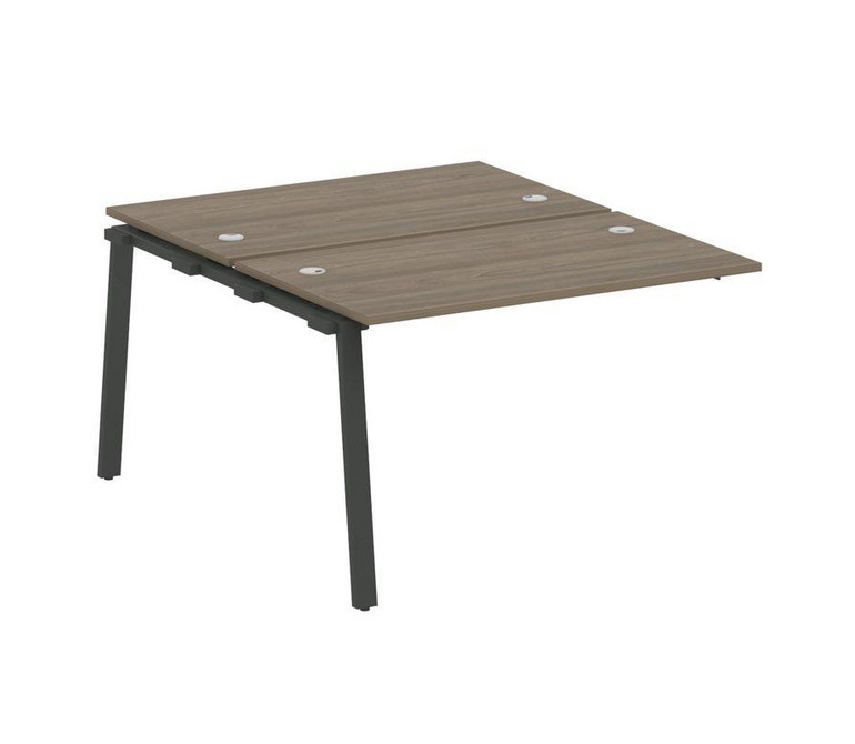 Metal System Проходной элемент рабочей станции на А-образном м/к БА.ПРС-СП-2.2 Вяз Благородный/Метал