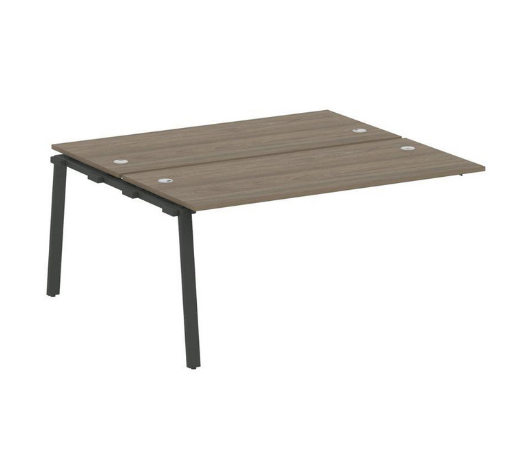 Metal System Проходной элемент рабочей станции на А-образном м/к БА.ПРС-СП-2.4 Вяз Благородный/Метал