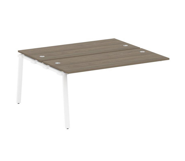 Metal System Проходной элемент рабочей станции на А-образном м/к БА.ПРС-СП-2.4 Вяз Благородный/Метал