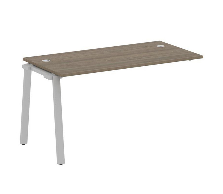 Metal System Проходной элемент рабочей станции на А-образном м/к БА.ПРС-СП-1.3 Вяз Благородный/Метал