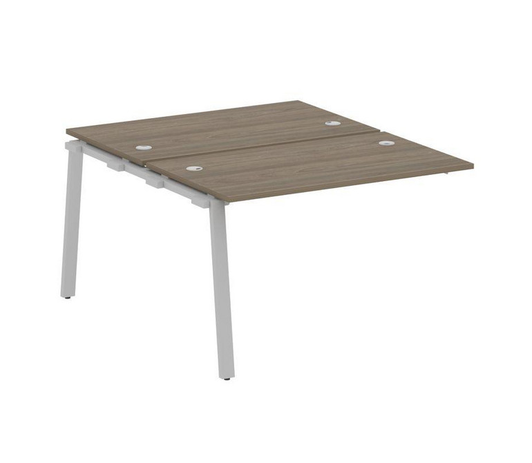 Metal System Проходной элемент рабочей станции на А-образном м/к БА.ПРС-СП-2.2 Вяз Благородный/Метал