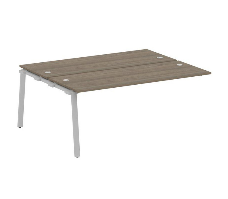 Metal System Проходной элемент рабочей станции на А-образном м/к БА.ПРС-СП-2.5 Вяз Благородный/Метал