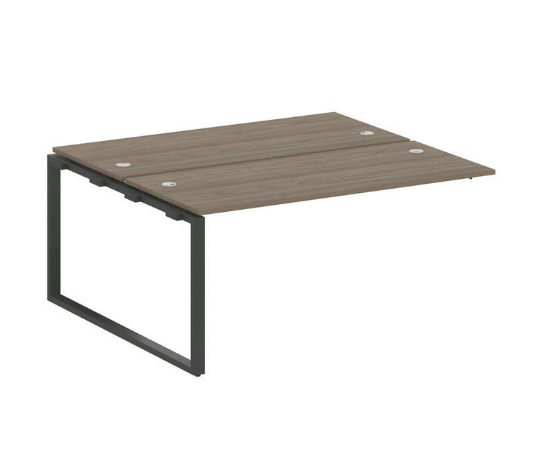 Metal System Проходной элемент рабочей станции на О-образном м/к БО.ПРС-СП-2.4 Вяз Благородный/Метал