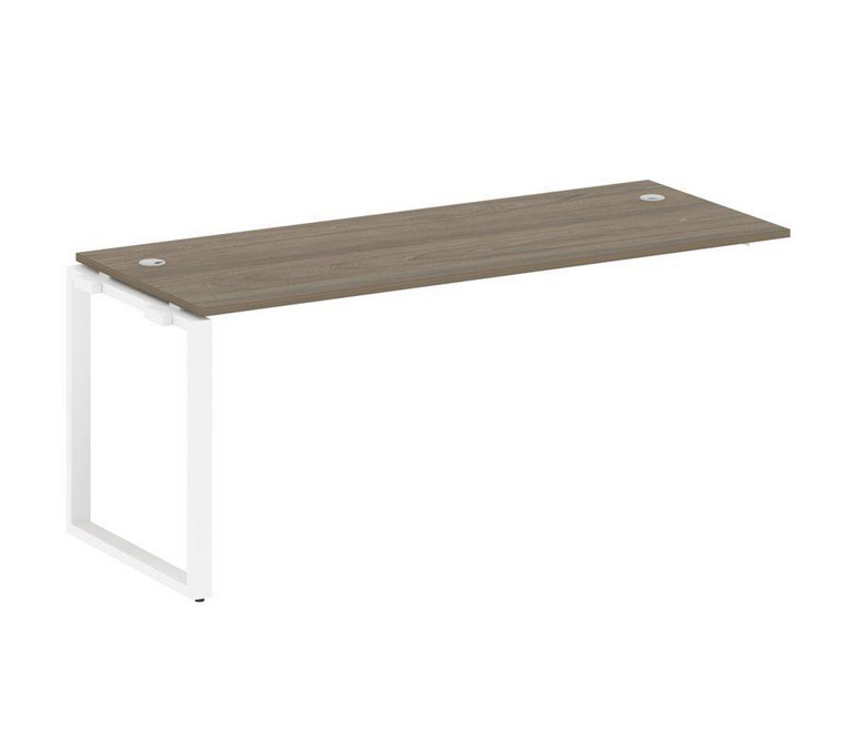 Metal System Проходной элемент рабочей станции на О-образном м/к БО.ПРС-СП-1.5 Вяз Благородный/Метал