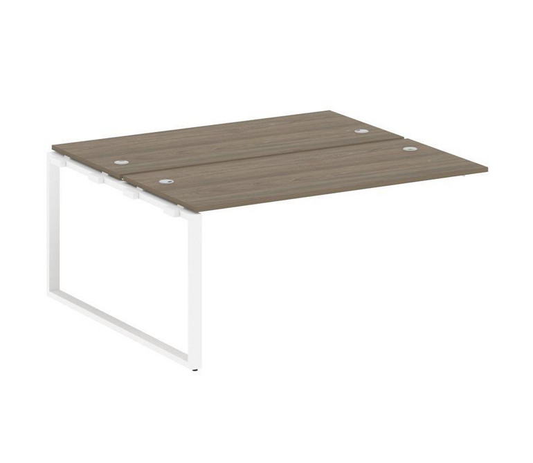 Metal System Проходной элемент рабочей станции на О-образном м/к БО.ПРС-СП-2.4 Вяз Благородный/Метал