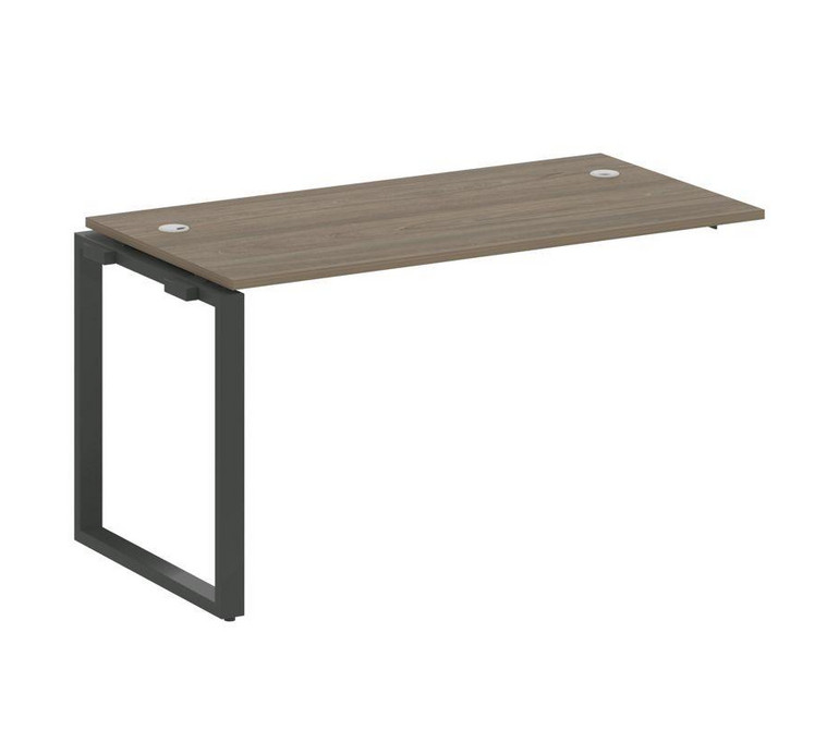 Metal System Проходной элемент рабочей станции на О-образном м/к БО.ПРС-СП-1.3 Вяз Благородный/Метал