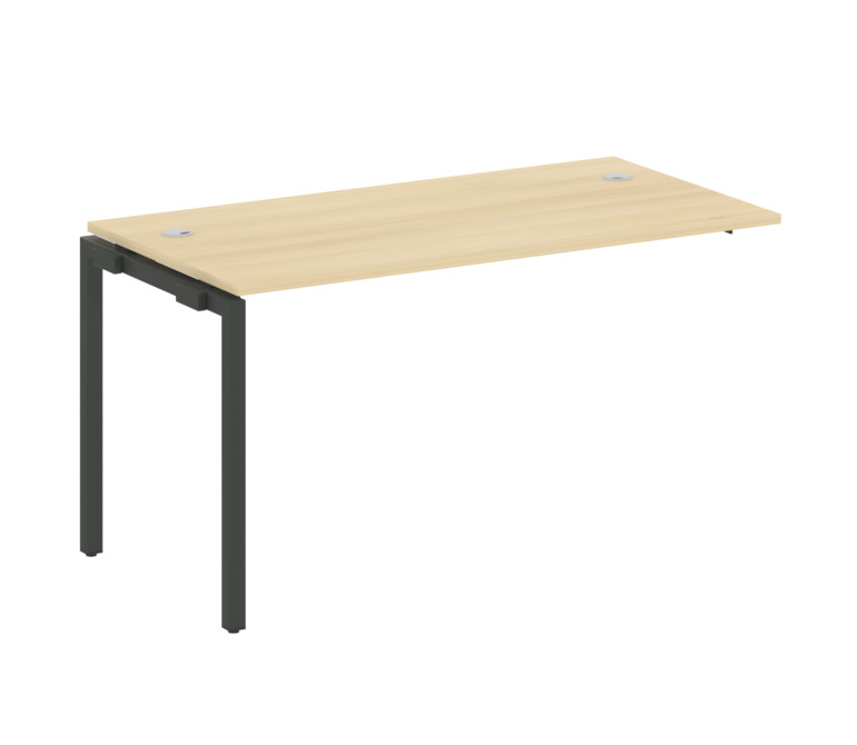 Metal System Quattro Проходной элемент рабочей станции на П-образном м/к 40БП.ПРС-СП-1.3 Акация Лорк