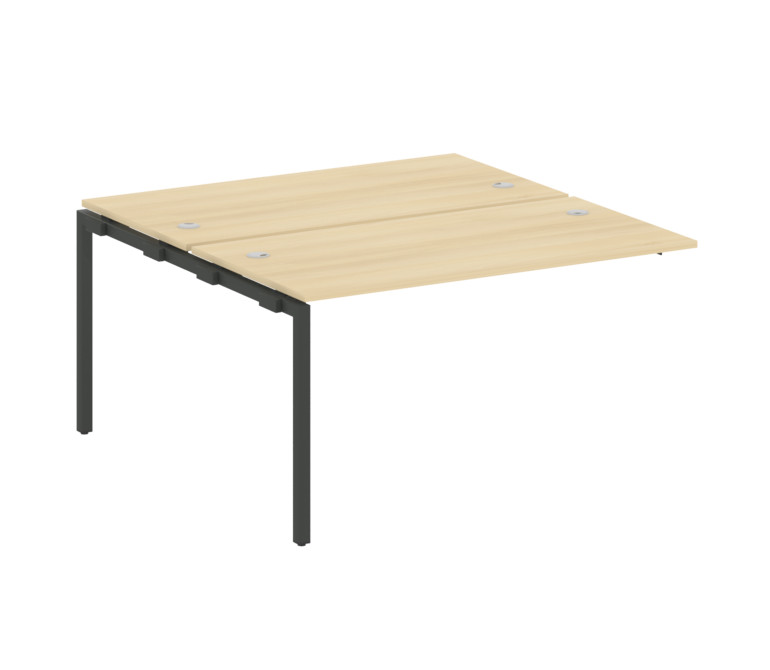 Metal System Quattro Проходной элемент рабочей станции на П-образном м/к 40БП.ПРС-СП-2.3 Акация Лорк