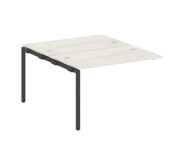 Metal System Quattro Проходной элемент рабочей станции на П-образном м/к 40БП.ПРС-СП-2.2 Дуб Наварра