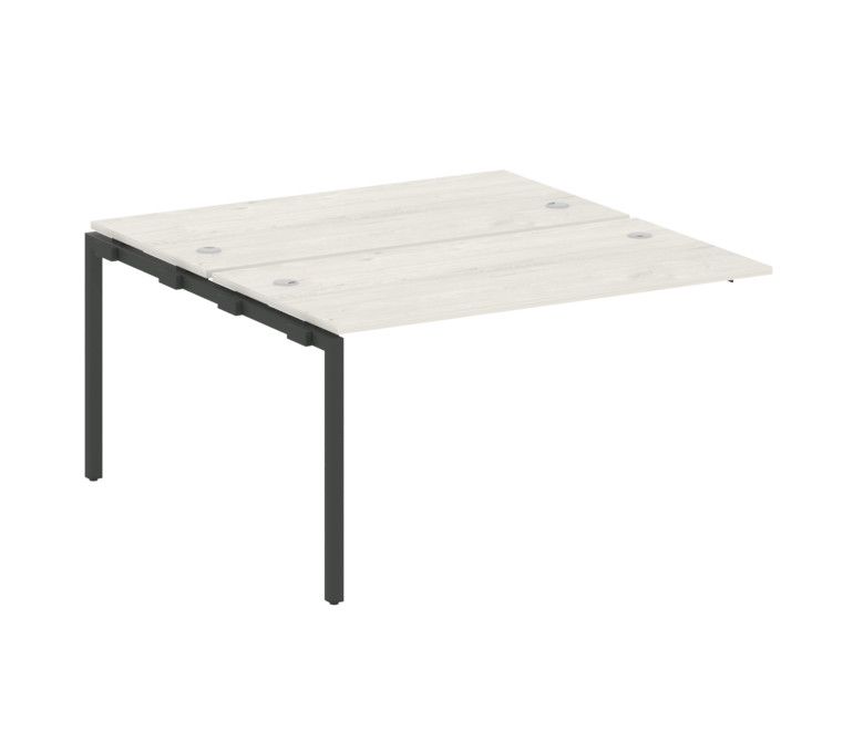 Metal System Quattro Проходной элемент рабочей станции на П-образном м/к 40БП.ПРС-СП-2.3 Дуб Наварра