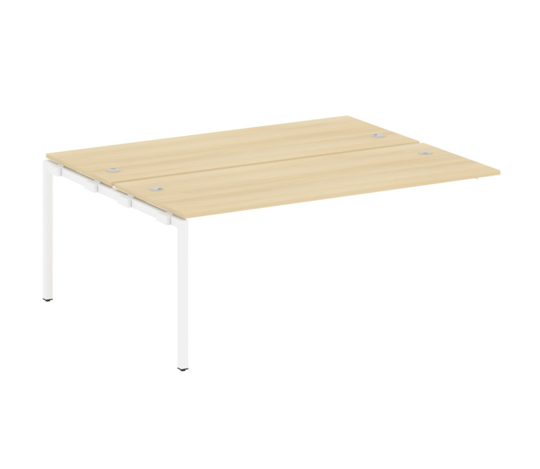 Metal System Quattro Проходной элемент рабочей станции на П-образном м/к 40БП.ПРС-СП-2.5 Акация Лорк