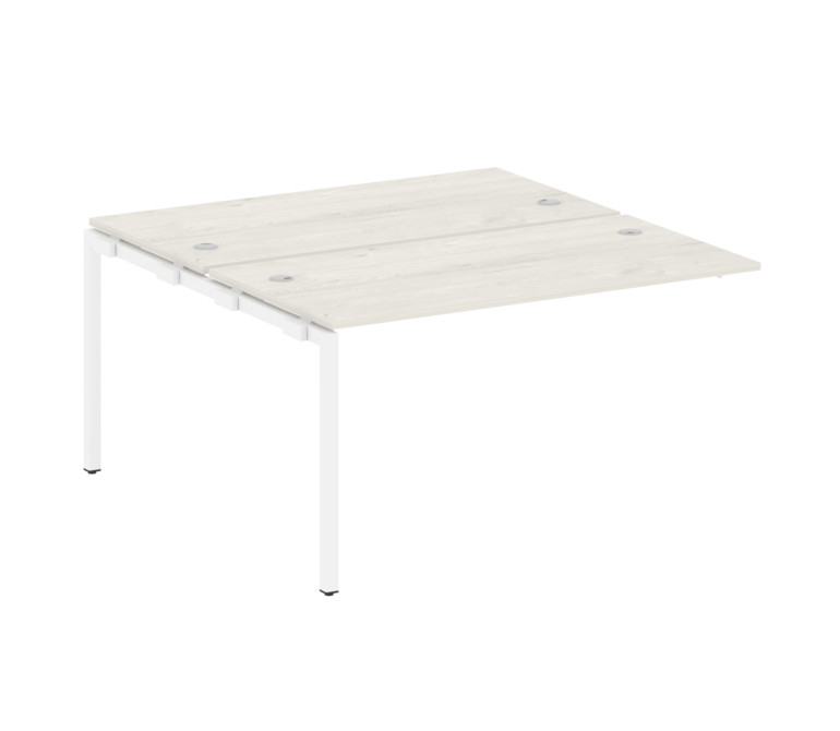 Metal System Quattro Проходной элемент рабочей станции на П-образном м/к 40БП.ПРС-СП-2.3 Дуб Наварра