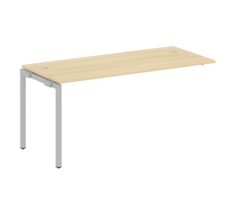 Metal System Quattro Проходной элемент рабочей станции на П-образном м/к 40БП.ПРС-СП-1.4 Акация Лорк