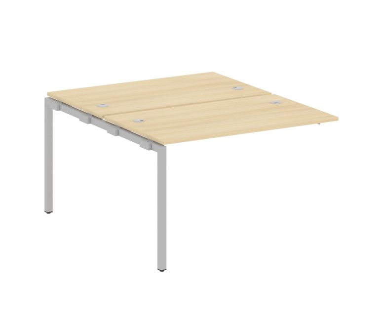 Metal System Quattro Проходной элемент рабочей станции на П-образном м/к 40БП.ПРС-СП-2.2 Акация Лорк