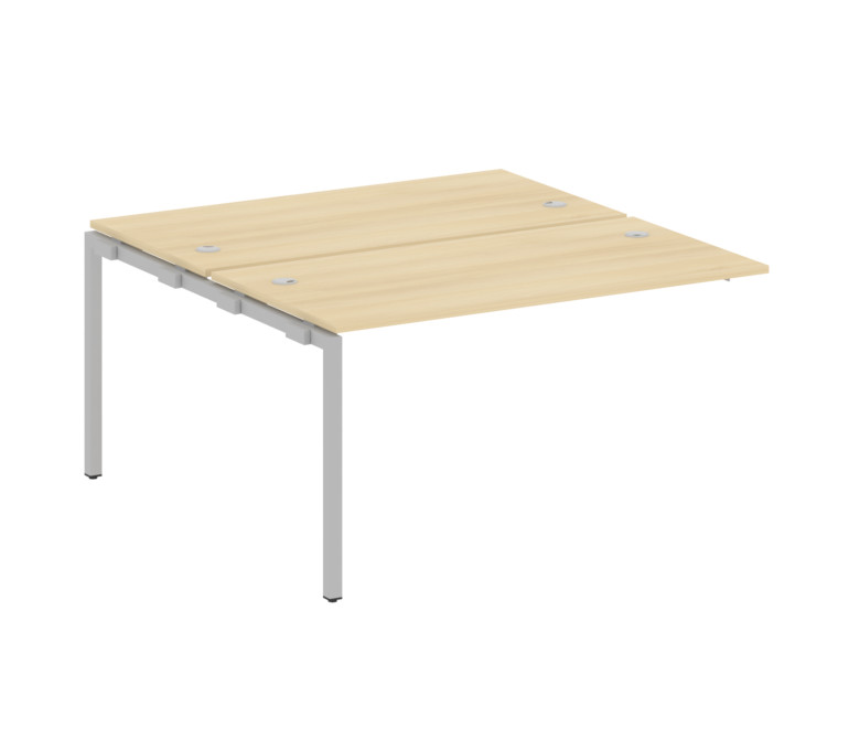 Metal System Quattro Проходной элемент рабочей станции на П-образном м/к 40БП.ПРС-СП-2.3 Акация Лорк