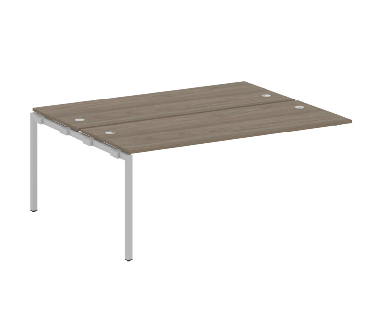 Metal System Quattro Проходной элемент рабочей станции на П-образном м/к 40БП.ПРС-СП-2.5 Вяз Благоро