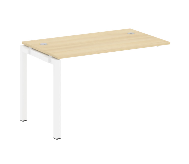 Metal System Quattro Проходной элемент рабочей станции на П-образном м/к 50БП.ПРС-СП-1.2 Акация Лорк