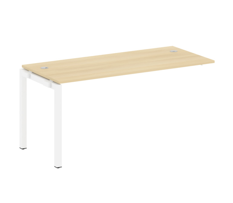 Metal System Quattro Проходной элемент рабочей станции на П-образном м/к 50БП.ПРС-СП-1.4 Акация Лорк