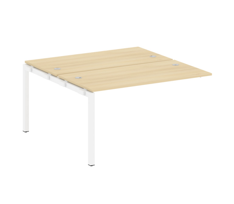 Metal System Quattro Проходной элемент рабочей станции на П-образном м/к 50БП.ПРС-СП-2.3 Акация Лорк