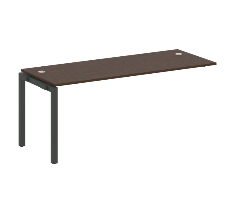 Metal System Quattro Проходной элемент рабочей станции на П-образном м/к 50БП.ПРС-СП-1.5 Венге Цаво/