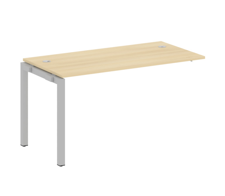 Metal System Quattro Проходной элемент рабочей станции на П-образном м/к 50БП.ПРС-СП-1.3 Акация Лорк