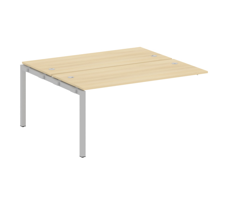 Metal System Quattro Проходной элемент рабочей станции на П-образном м/к 50БП.ПРС-СП-2.4 Акация Лорк