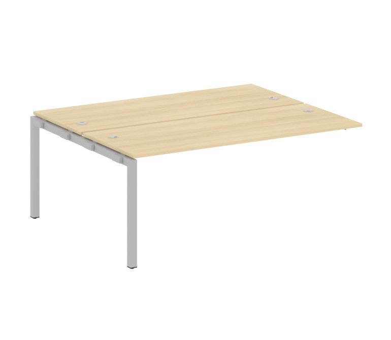 Metal System Quattro Проходной элемент рабочей станции на П-образном м/к 50БП.ПРС-СП-2.5 Акация Лорк