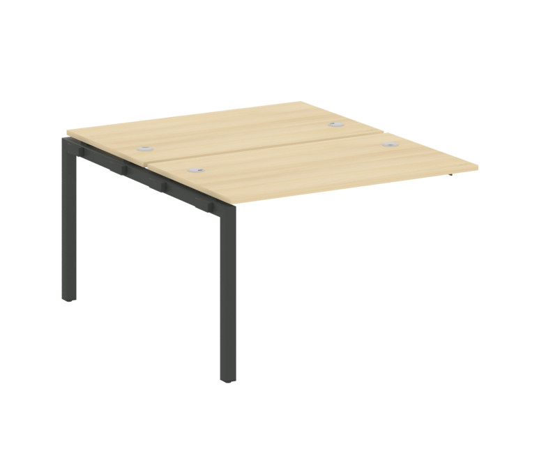 Metal System Quattro Проходной элемент рабочей станции на П-образном м/к 50БП.ПРС-СП-2.2 Акация Лорк