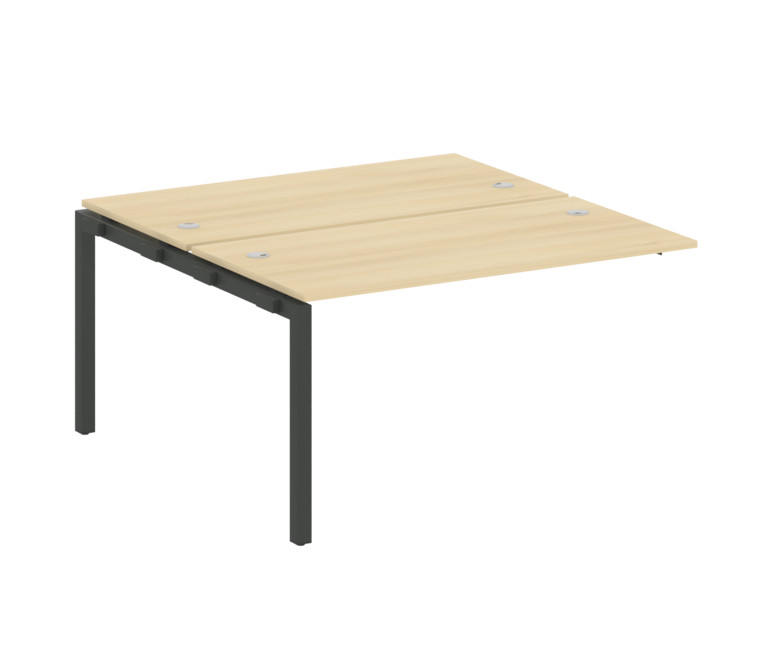 Metal System Quattro Проходной элемент рабочей станции на П-образном м/к 50БП.ПРС-СП-2.3 Акация Лорк