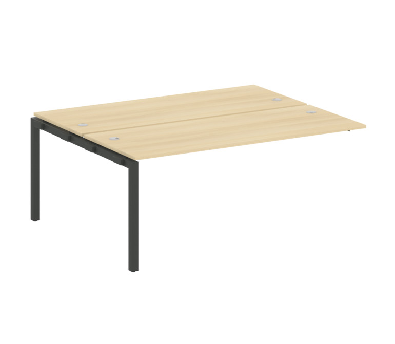 Metal System Quattro Проходной элемент рабочей станции на П-образном м/к 50БП.ПРС-СП-2.5 Акация Лорк