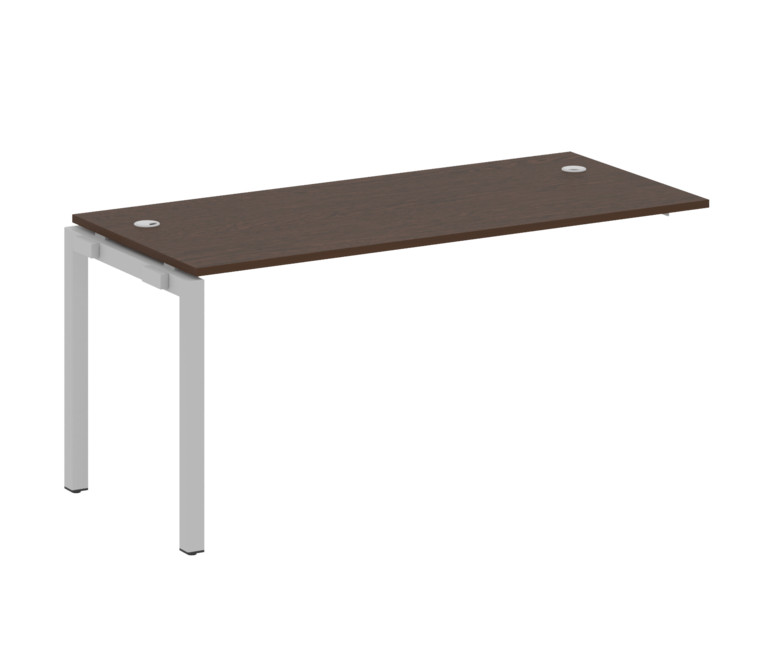 Metal System Quattro Проходной элемент рабочей станции на П-образном м/к 50БП.ПРС-СП-1.4 Венге Цаво/