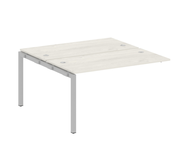 Metal System Quattro Проходной элемент рабочей станции на П-образном м/к 50БП.ПРС-СП-2.3 Дуб Наварра