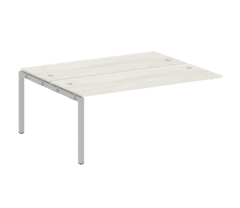 Metal System Quattro Проходной элемент рабочей станции на П-образном м/к 50БП.ПРС-СП-2.5 Дуб Наварра