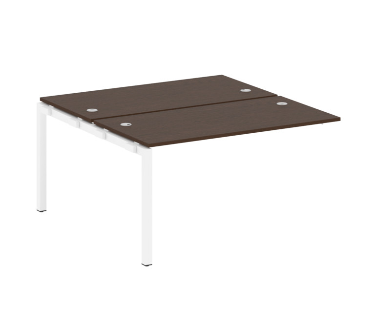 Metal System Quattro Проходной элемент рабочей станции на П-образном м/к 50БП.ПРС-СП-2.3 Венге Цаво/