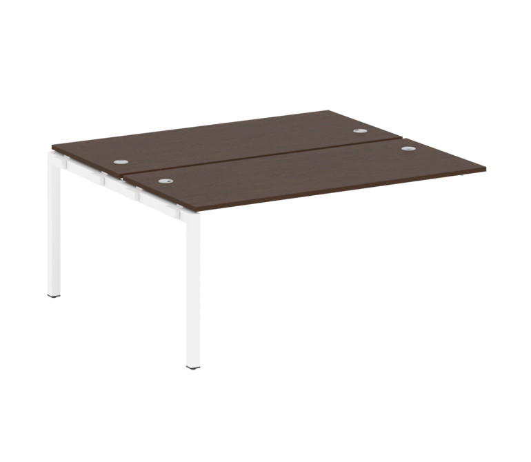 Metal System Quattro Проходной элемент рабочей станции на П-образном м/к 50БП.ПРС-СП-2.4 Венге Цаво/