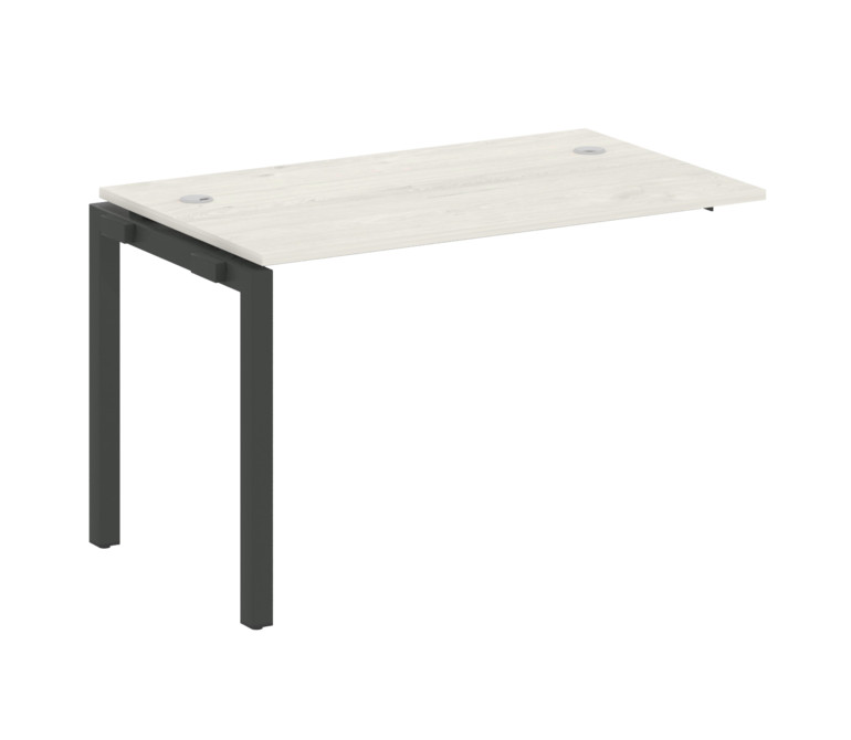 Metal System Quattro Проходной элемент рабочей станции на П-образном м/к 50БП.ПРС-СП-1.2 Дуб Наварра