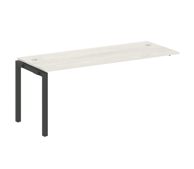 Metal System Quattro Проходной элемент рабочей станции на П-образном м/к 50БП.ПРС-СП-1.5 Дуб Наварра