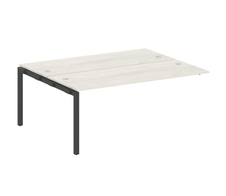 Metal System Quattro Проходной элемент рабочей станции на П-образном м/к 50БП.ПРС-СП-2.5 Дуб Наварра