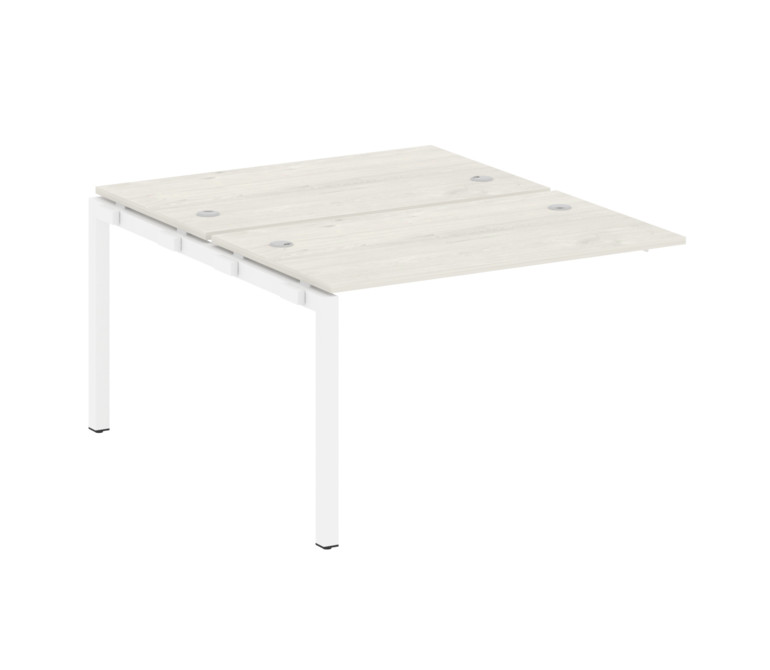 Metal System Quattro Проходной элемент рабочей станции на П-образном м/к 50БП.ПРС-СП-2.2 Дуб Наварра