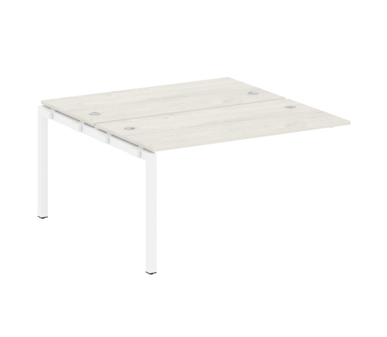 Metal System Quattro Проходной элемент рабочей станции на П-образном м/к 50БП.ПРС-СП-2.3 Дуб Наварра