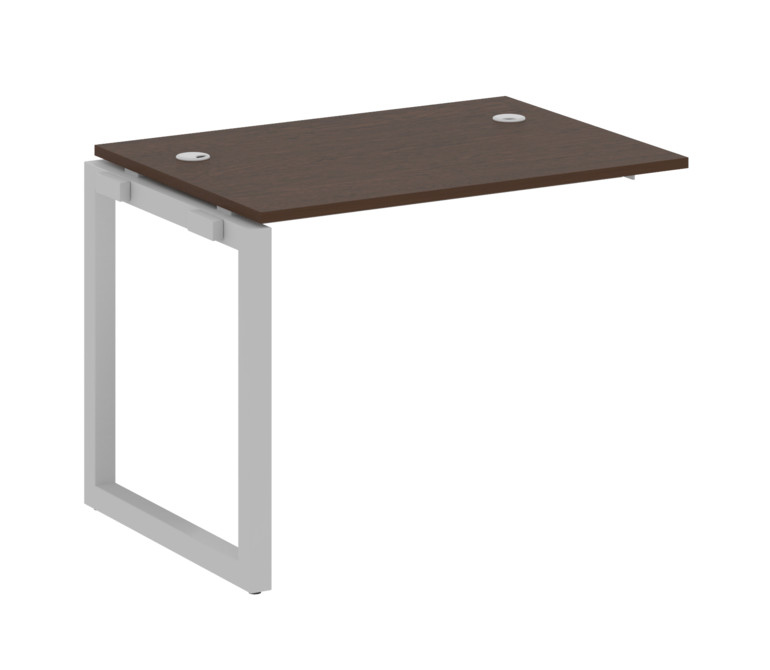 Metal System Quattro Проходной элемент рабочей станции на О-образном м/к 50БО.ПРС-СП-1.1 Венге Цаво/