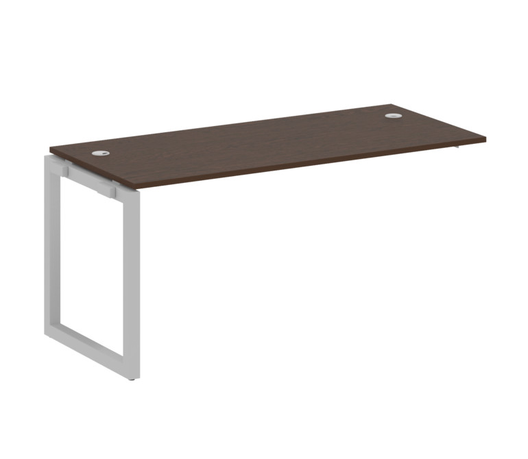 Metal System Quattro Проходной элемент рабочей станции на О-образном м/к 50БО.ПРС-СП-1.4 Венге Цаво/