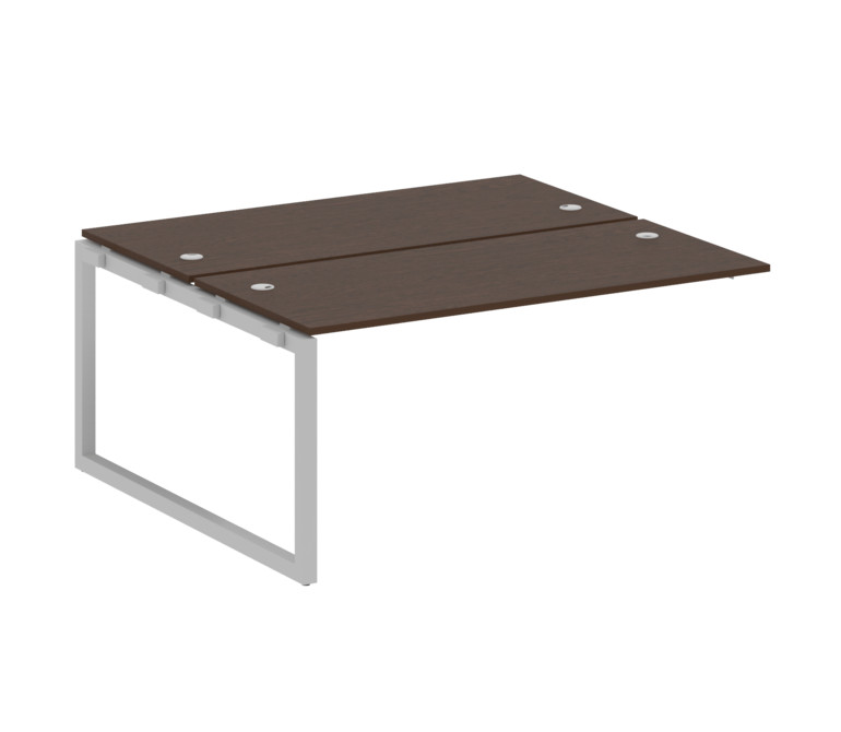 Metal System Quattro Проходной элемент рабочей станции на О-образном м/к 50БО.ПРС-СП-2.4 Венге Цаво/