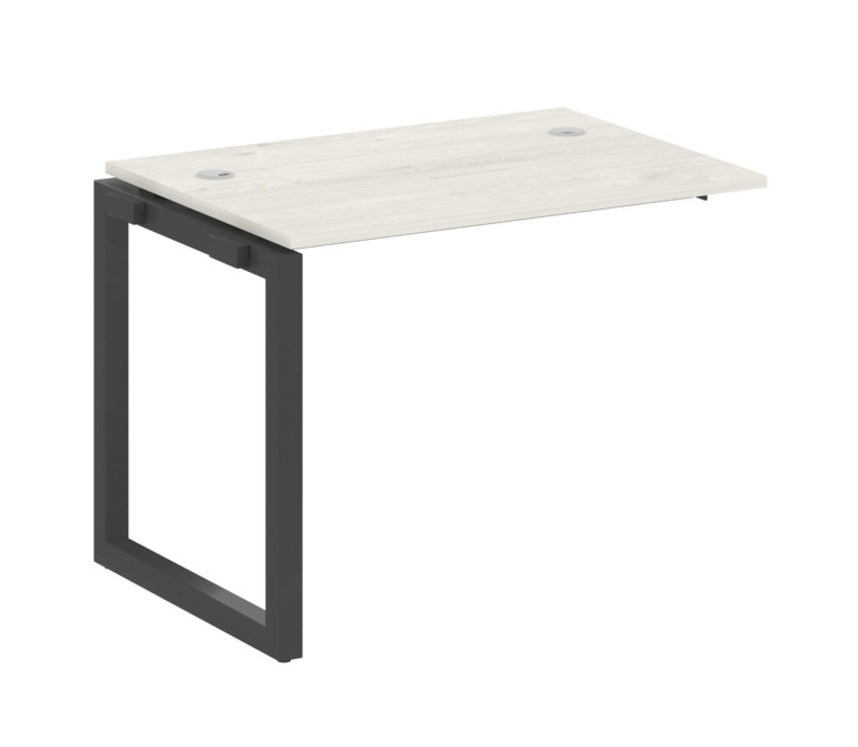 Metal System Quattro Проходной элемент рабочей станции на О-образном м/к 50БО.ПРС-СП-1.1 Дуб Наварра