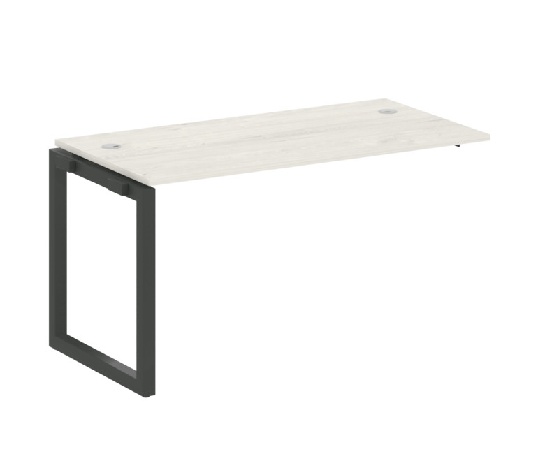 Metal System Quattro Проходной элемент рабочей станции на О-образном м/к 50БО.ПРС-СП-1.3 Дуб Наварра