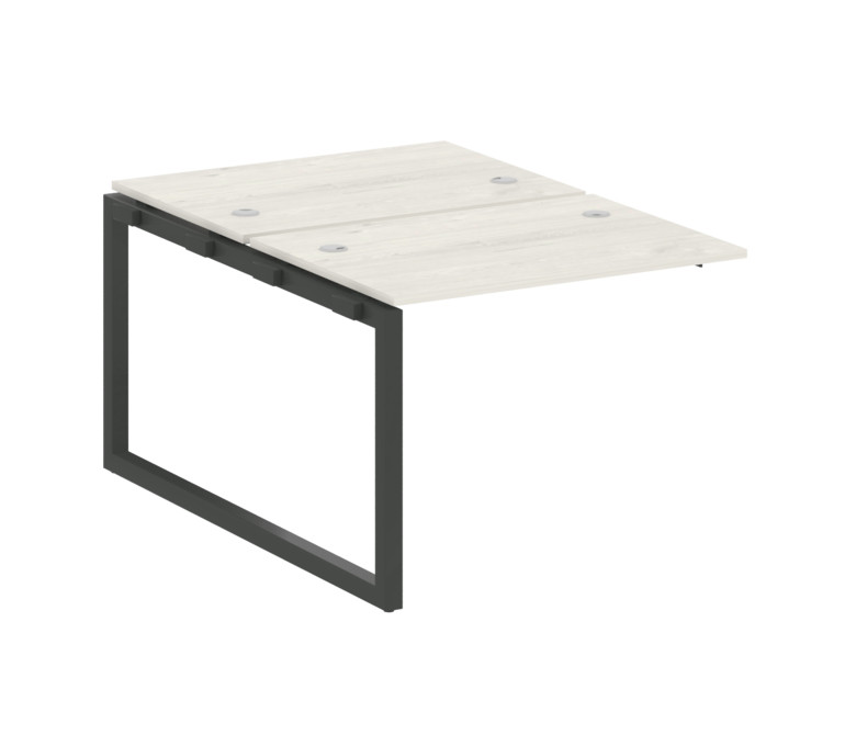 Metal System Quattro Проходной элемент рабочей станции на О-образном м/к 50БО.ПРС-СП-2.1 Дуб Наварра