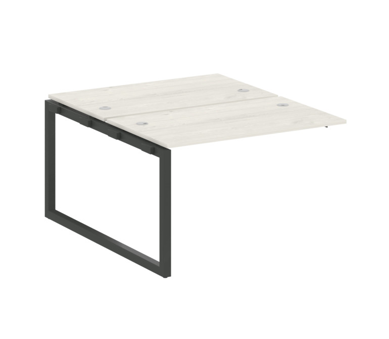 Metal System Quattro Проходной элемент рабочей станции на О-образном м/к 50БО.ПРС-СП-2.2 Дуб Наварра