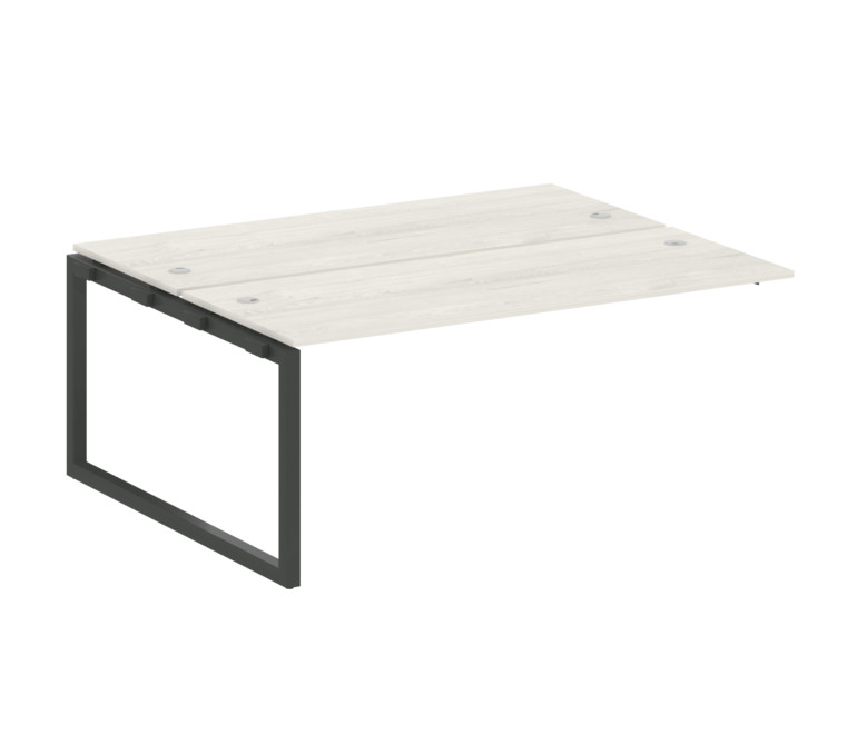 Metal System Quattro Проходной элемент рабочей станции на О-образном м/к 50БО.ПРС-СП-2.5 Дуб Наварра