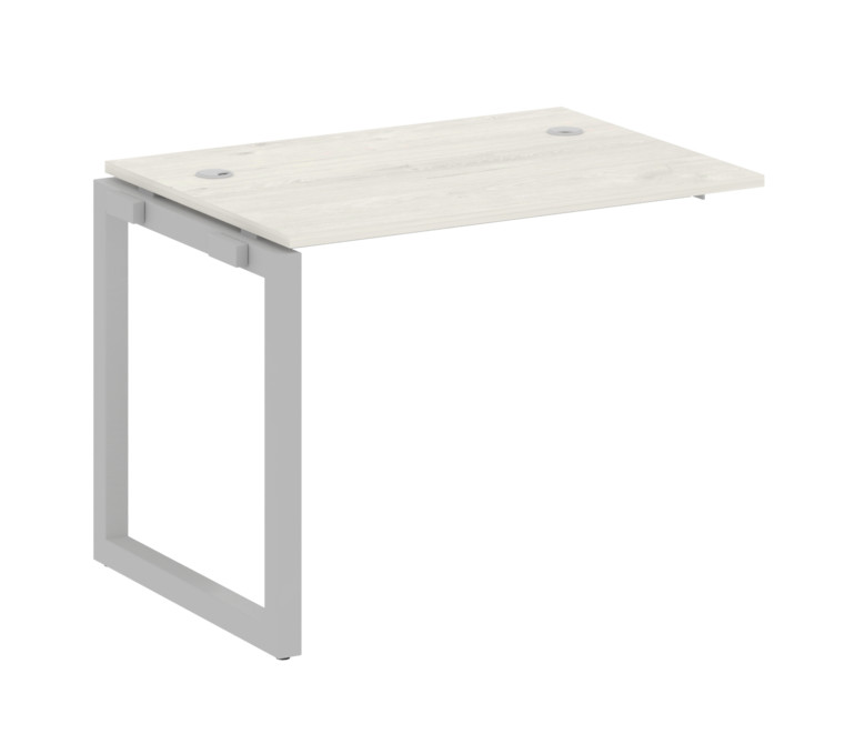 Metal System Quattro Проходной элемент рабочей станции на О-образном м/к 50БО.ПРС-СП-1.1 Дуб Наварра