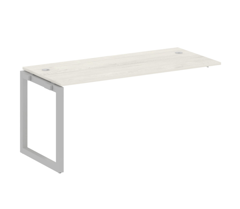 Metal System Quattro Проходной элемент рабочей станции на О-образном м/к 50БО.ПРС-СП-1.4 Дуб Наварра